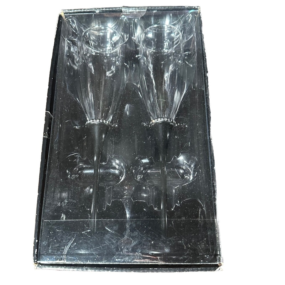 STUDIO HIS & HERS Toasting Glasses New In Box